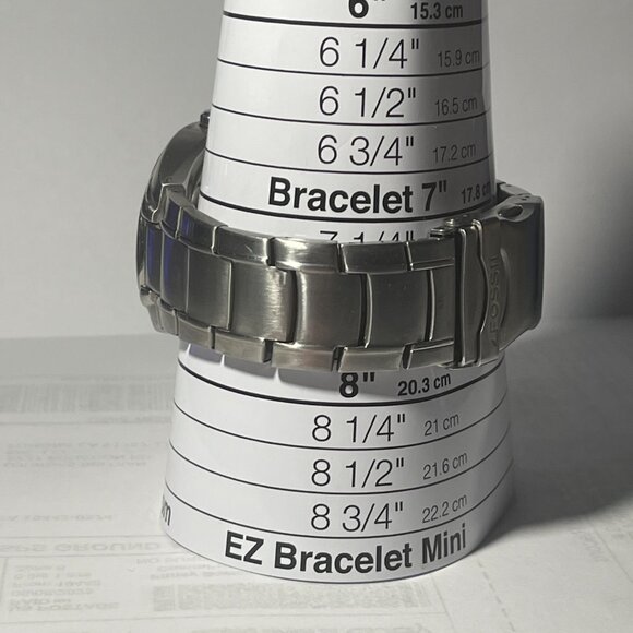 North Carolina Tar Heels NCAA Stainless-Steel Kaleido Watch by Fossil NEW (RARE) - Picture 9 of 9